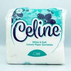 Celine Premium Serviettes Single Pack 9x100 Sheets