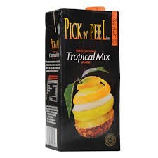 Pick N Peel Pure Fruit Juice Tetra - Tropical Mix 12x1L