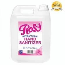 Rosy Clear Hand Sanitizing Gel 1x5L